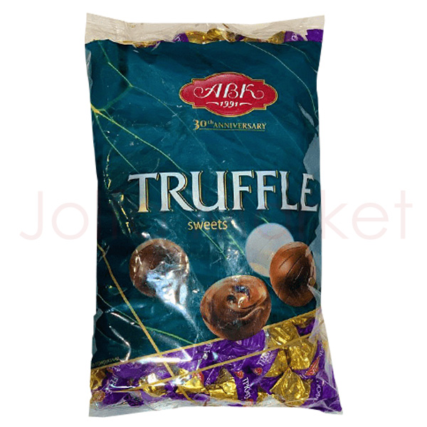 شکلات پذیرایی فله ترافل توپی بنفش ABK Truffle